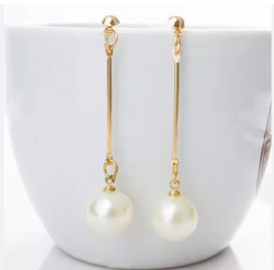 Charm Pearl Dangle Earrings for Women